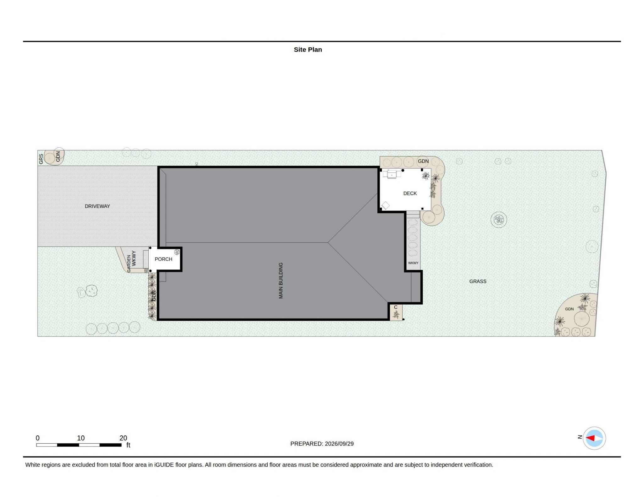 iGUIDE Site Plan for 1653 Cedarcreek Crescent in London Ontario